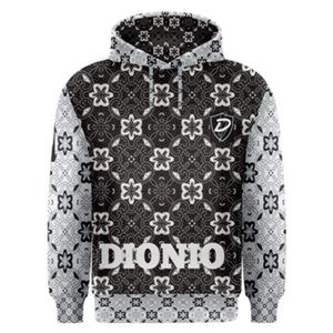 DIONIO - High Class Hoodie (Black & White) XL